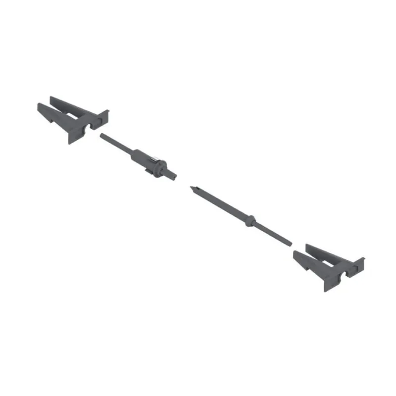 Set Pignone di Sincronizzazione T57.7400 Blum per Movento Tip-On, Plastica Finitura Grigio Merkproduct