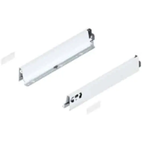 Set spondina ANTARO/INTIVO 378N4002SA Blum, altezza N (68 mm), lunghezza 400 mm, finitura Bianco Seta Fabrieksprijs
