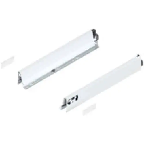 Nieuw Set spondina ANTARO/INTIVO 378N4502SA Blum, altezza N (68 mm), lunghezza 450 mm, finitura Bianco Seta