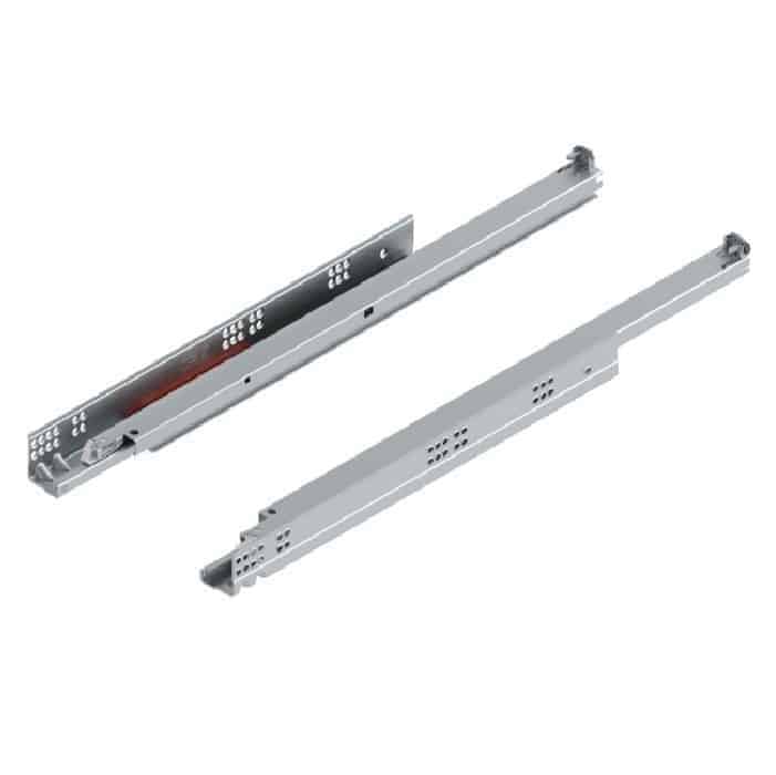 Guida scorrevole 566H7000B01 Blum per Tandem Plus, estrazione totale, lunghezza 700 mm, colore Zincato Superprijs