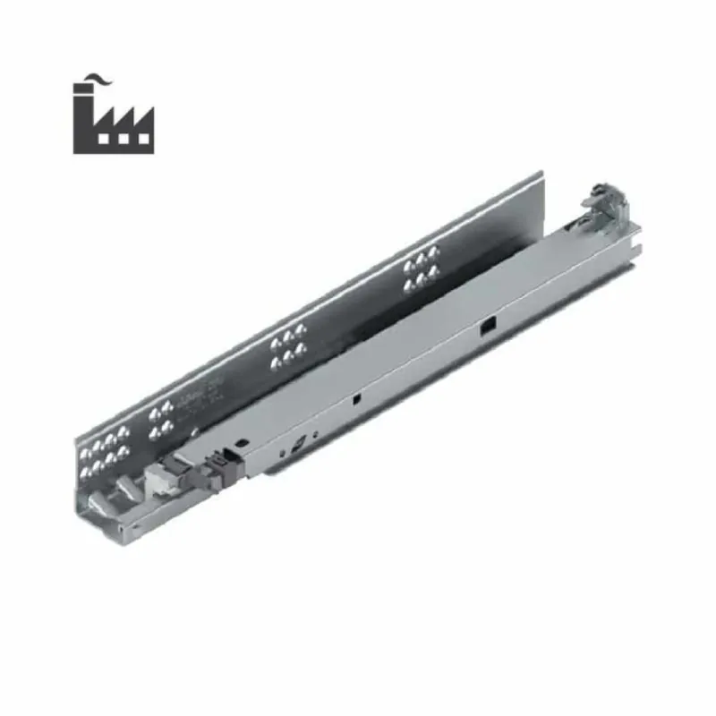 Veilige Betaling Guida scorrevole Tandem Blumotion Blum 560H3601B, lunghezza 360 mm, Sinistra, estrazione totale, portata 30 kg, Acciaio finitura Zincato, confezione Industria