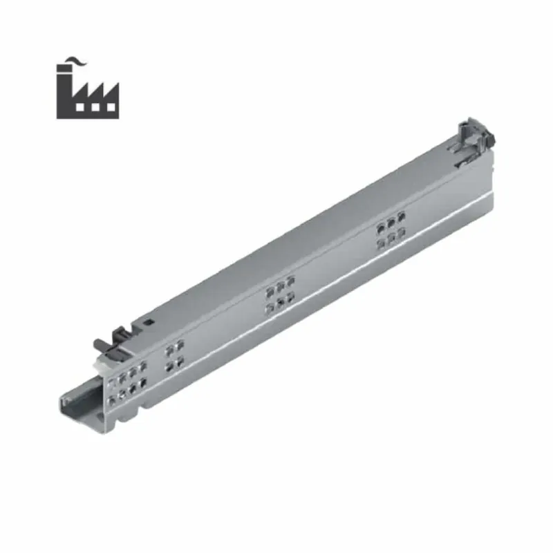 Guida scorrevole Tandem Blumotion Blum 560H3601B, lunghezza 360 mm, Destra, estrazione totale, portata 30 kg, Acciaio finitura Zincato, confezione Industria Snelle Levering