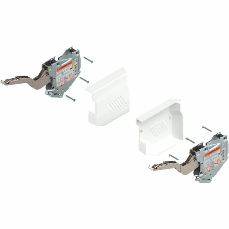 Snelle Levering Base forza AVENTOS HK-S per anta a ribalta standard, fattore carico 220-500 (per 2 pezzi), colore Bianco Seta