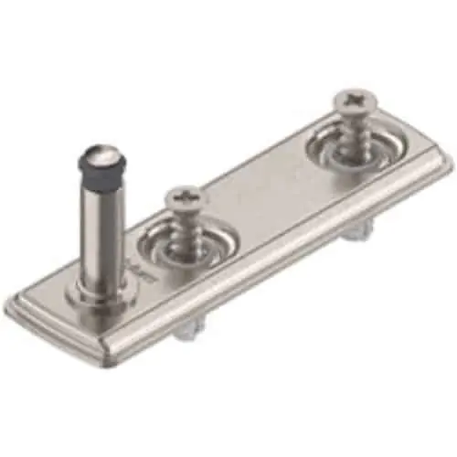 Beperkte Voorraad Attacco per corpo mobile AVENTOS HK-XS per anta a ribalta standard, EXPANDO, 68,6 mm, colore Nichelato