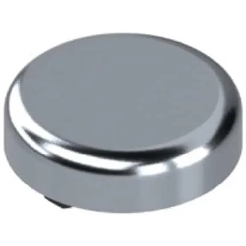 Gecertificeerd Placchetta 84.4140 di copertura fondello per cerniere per ante di cristallo, forma rotonda, diametro 31 mm, finitura Cromato