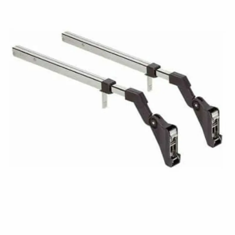 Beste Prijs Set Leve telescopiche AVENTOS HF Blum per anta a soffietto, 20F3200.01 altezza corpo mobile 480-570 mm, simmetrico, finitura Nichelato