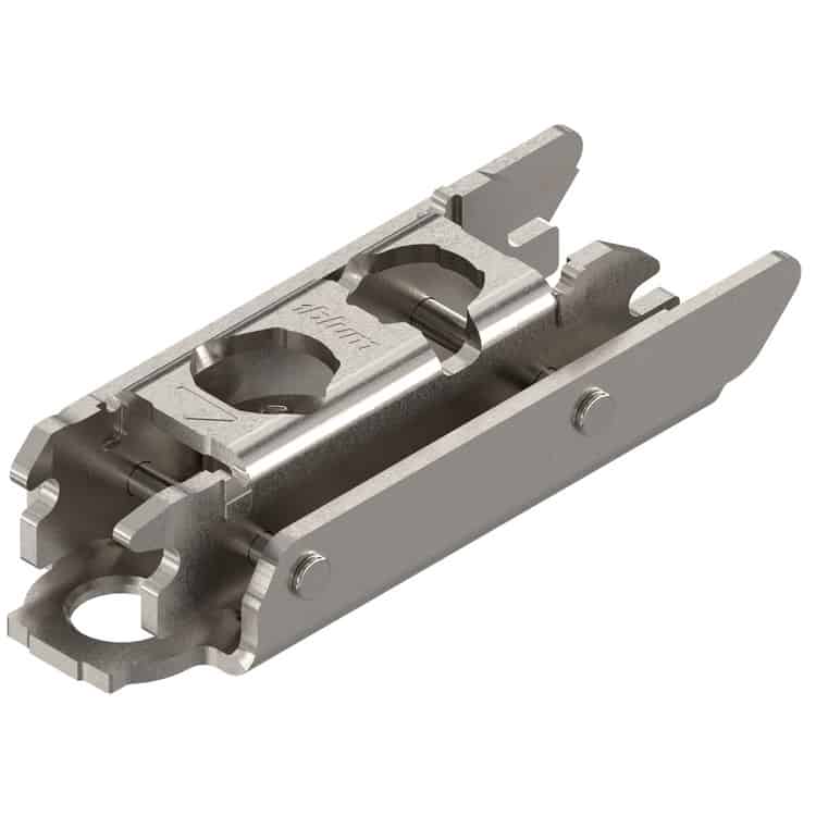 Tijdelijk Beschikbaar Piastrina di premontaggio 175h3130 Blum CLIP, diritta, altezza 03 mm, fissaggio a vite, con regolazione verticale a eccentrico, finitura Nichelato