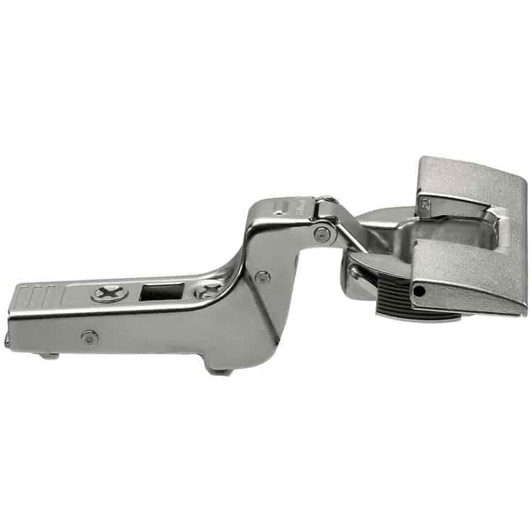 Cerniera Blum 71T9790BTL INSERTA CLIP top, 95° battuta intera, per ante con profilati, finitura Nichelato Koopje