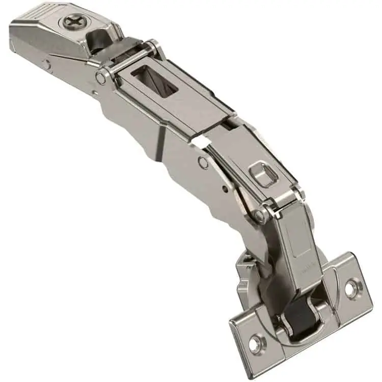 Cerniera Blum 70T7500.NT CLIP Top, 155° Protusione 0, battuta con sormonto, fondello da avvitare, senza molla, finitura Nichelato Aanbieding