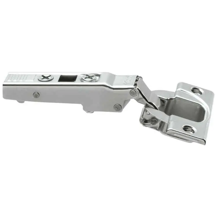 Aanbieding Cerniera Blum 73T3550 CLIP top, 110° battuta con sormonto 20 mm, fondello da avvitare, finitura Nichelato