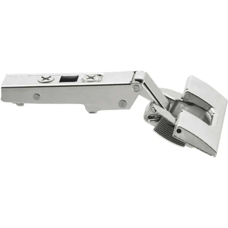 Cerniera Blum 74T1590.BTL INSERTA CLIP Top, 107° battuta con sormonto, senza molla, finitura Nichelato Laatste Kans