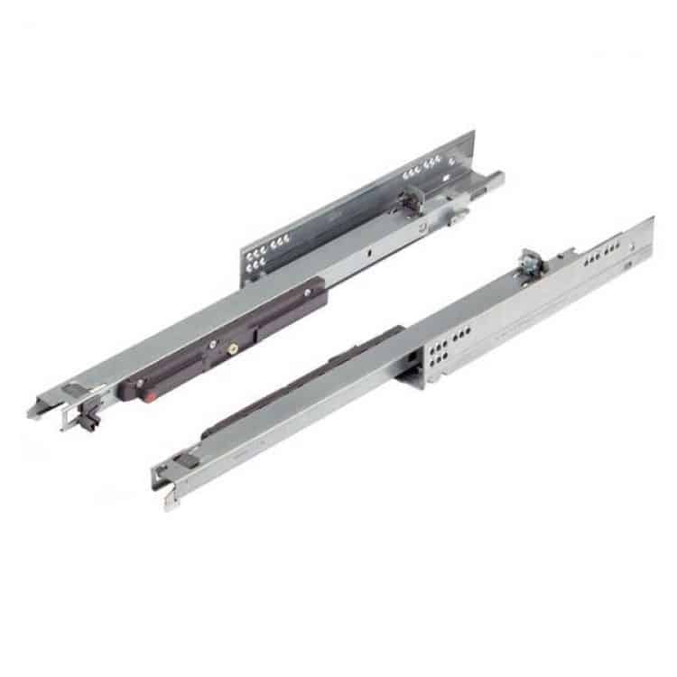 Gratis Retour Guida scorrevole 760H3000M Blum MOVENTO con BLUMOTION, estrazione totale, portata 40 kg, lunghezza 300 mm, finitura Zincato