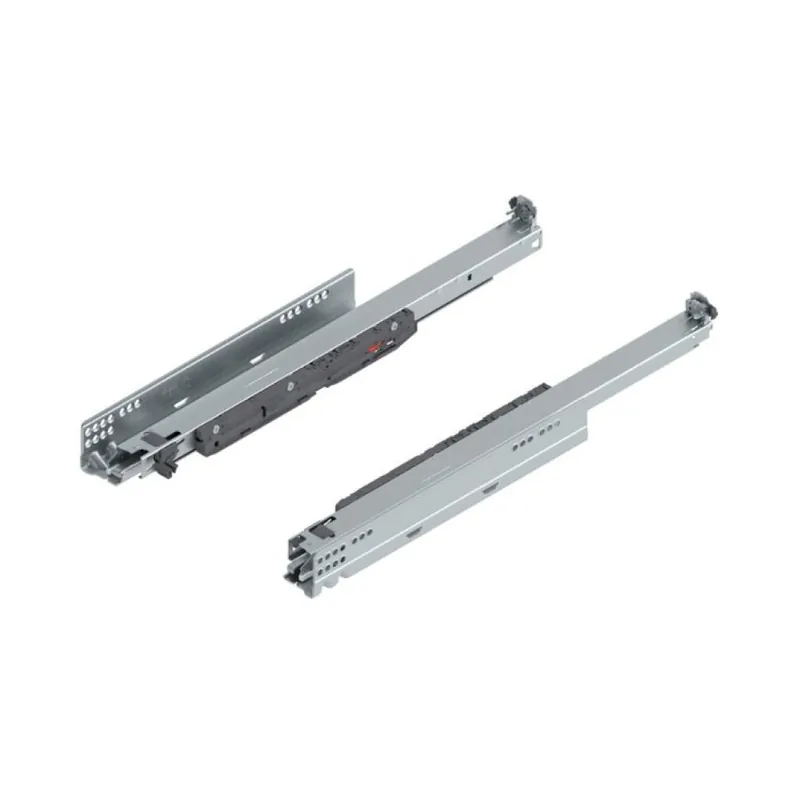 Meest Verkocht Guida scorrevole Movento Blumotion Blum 760H5000S per Tip-On, lunghezza 500 mm, estrazione totale, portata 40 kg, Acciaio finitura Zincato
