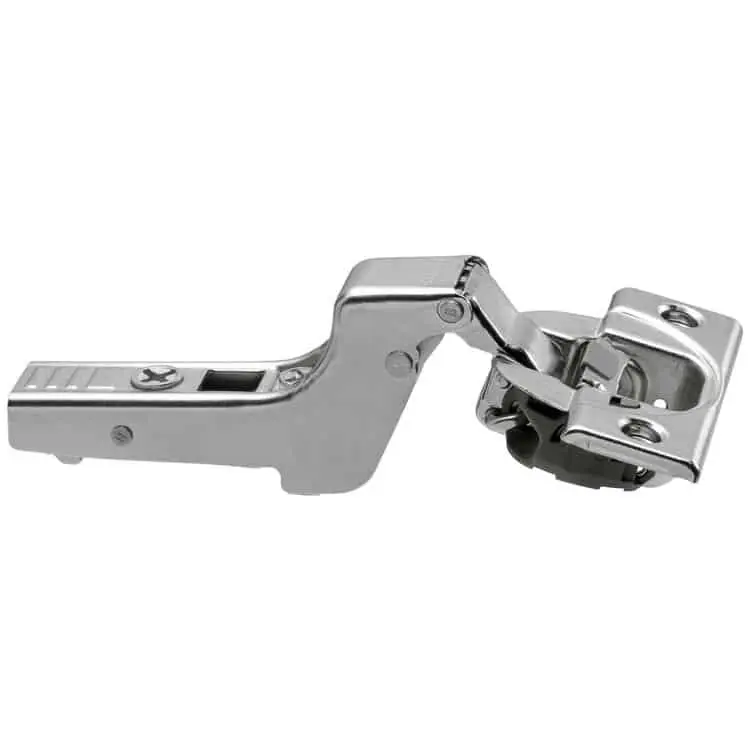 Cerniera Blum 71B3750 CLIP top BLUMOTION, 110° battuta intera,fondello da avvitare, finitura Nichelato Koopje
