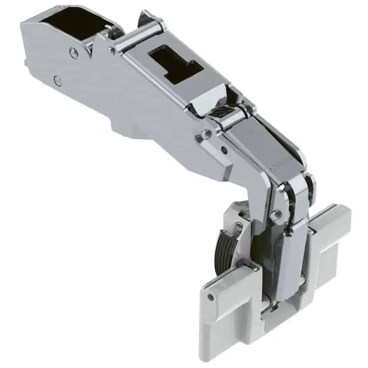 Cerniera Blum 71T6640 INSERTA CLIP Top, 170° battuta mediana, finitura Nichelato Actieprijs