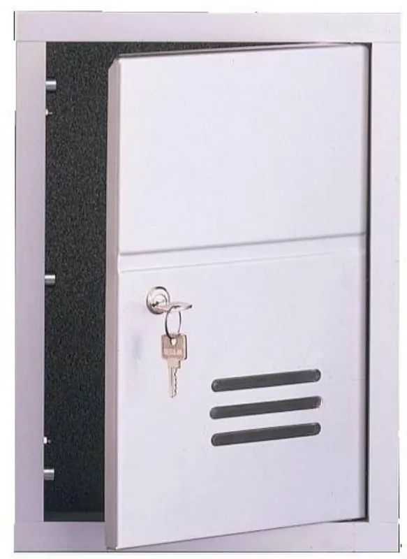 Beperkt Aanbod Sportello da incasso Alubox, serie SC1, per esterno, misure 26x36 cm, in Alluminio, colore Argento