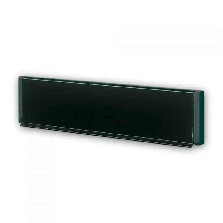 Nieuw Copriferitoia Alubox, serie CFR, per esterno, misure 30,5x7,5 cm, in Alluminio, colore Nero