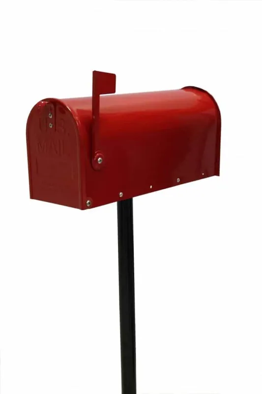 Palo Alubox per serie TOPOLINO Altezza 145 cm in Lamiera zincata di colore Nero Direct Verzonden