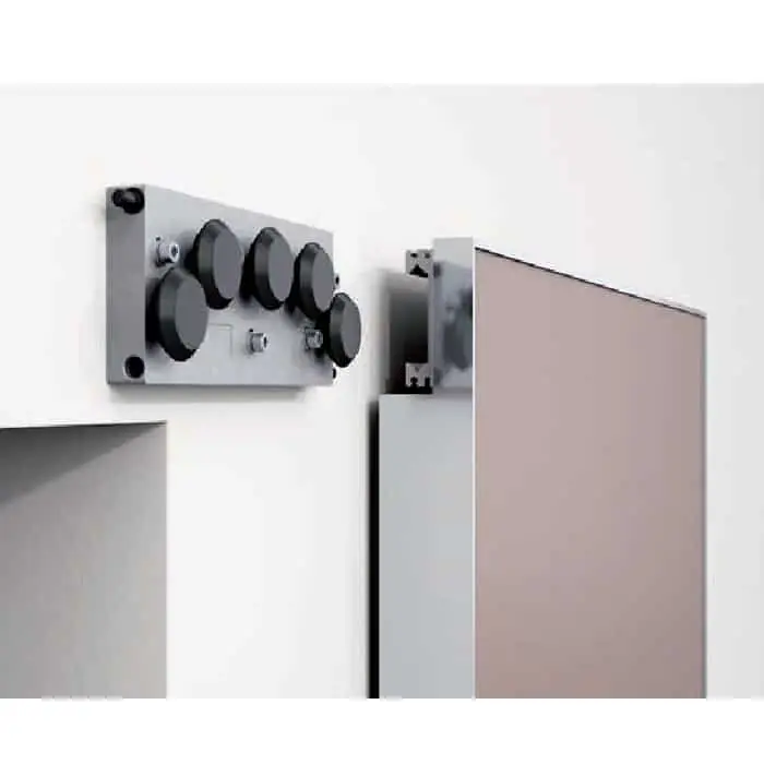 Betrouwbaar Sistema integrato Ghost Atim per porta scorrevole, fissaggio a parete, lunghezza guida 1300 mm, porta 1330 mm, portata 50 Kg