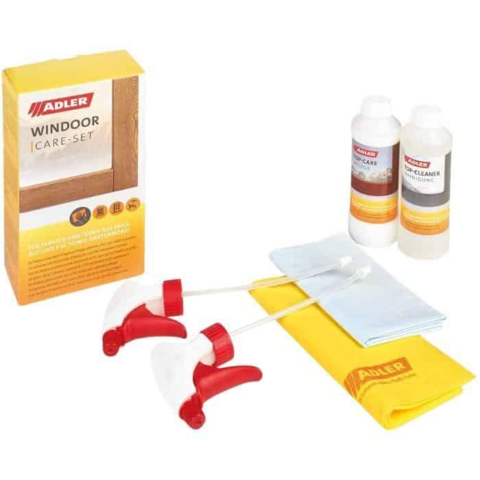 Kit Windoor Care Set Adler per pulizia interni e esterni, a base acqua Bestel Nu