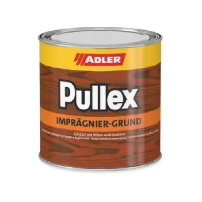 Impregnante Pullex Imprägnier Grund Adler per protezione legno esterno, ceroso al solvente, latta 750 ml, Incolore Favoriet