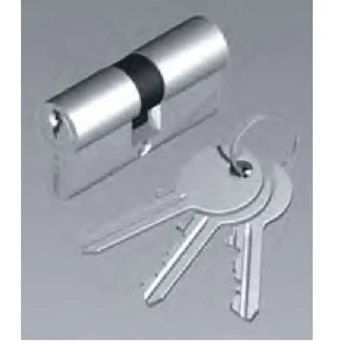 Weekendaanbieding Cilindro europeo sagomato Antipanic per maniglione antipanico, con 5 perni, lunghezza 62 mm