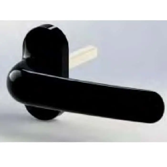 Maniglia esterna con molla di ritorno 1080 Antipanic per porta antipanico, colore Nero Populair
