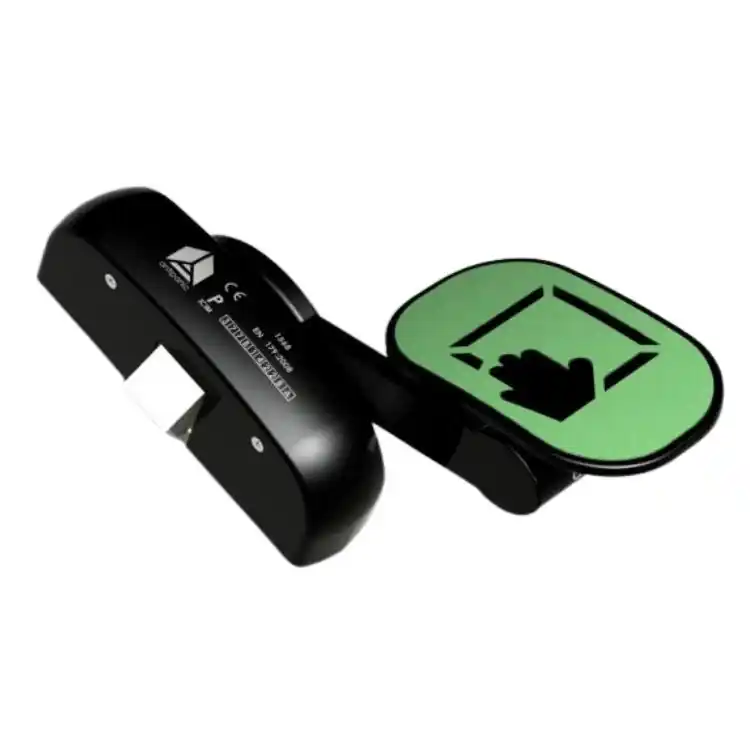 Laatste Versie Modulo Push Pad 410 Antipanic per antipanico, fotoluminescente, reversibile, componibile, finitura Nero
