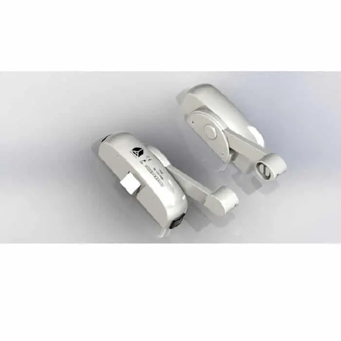 Weekendaanbieding Modulo tondo 400 Antipanic per antipanico, reversibile, componibile, lunghezza 194 mm, finitura Grigio