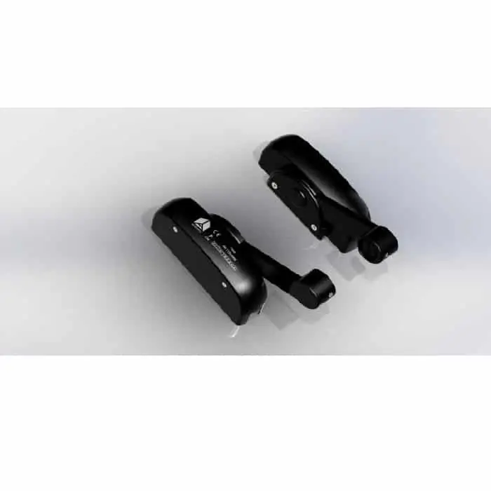 Aanbieding Modulo tondo 400 Antipanic per antipanico, reversibile, componibile, lunghezza 194 mm, finitura Nero