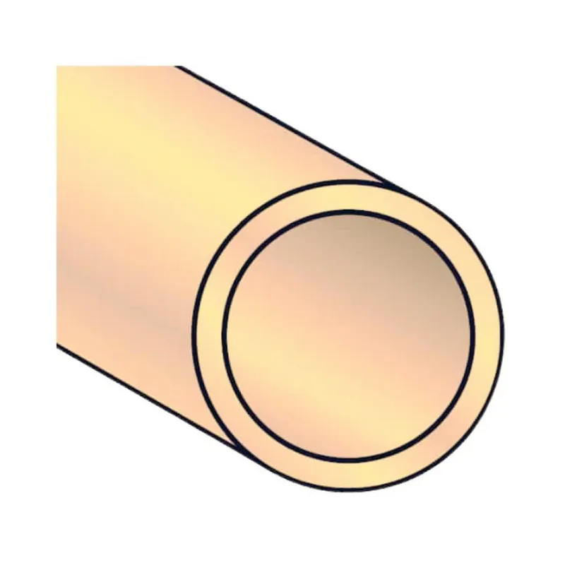 Profilo a tondo pieno Algo, dimensione 8 mm, lunghezza 2000 mm, Alluminio finitura Alpax Oro Koopje