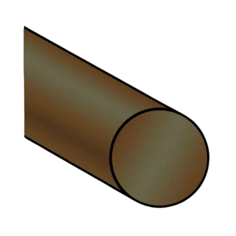 Weekendaanbieding Profilo a tondo pieno Algo, dimensione 8 mm, lunghezza 2000 mm, Alluminio finitura Bronzo Anodizzato