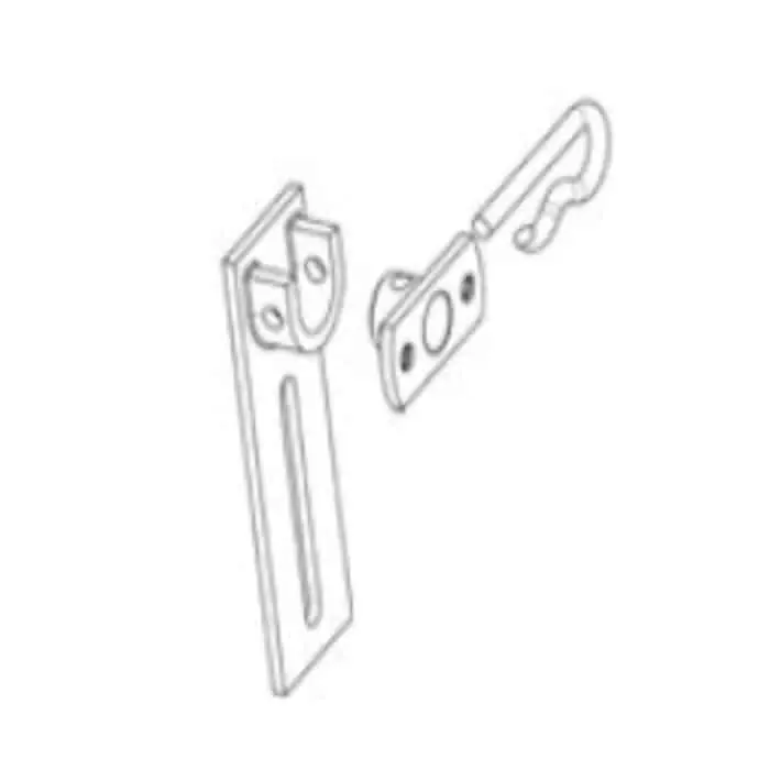 Staffa Asa Motor con perno rotondo a due posizioni, regolabile verticalmente, motore testa standard Hoge Kwaliteit