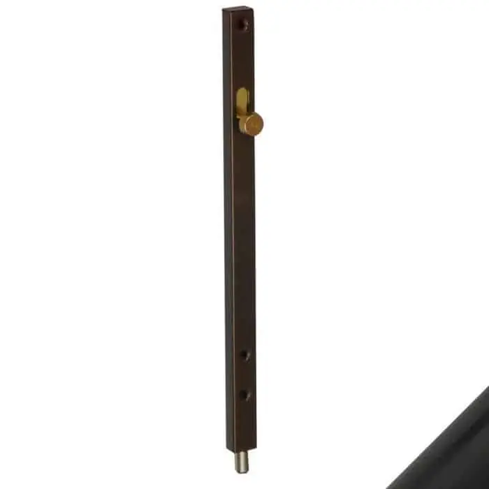 Catenaccio verticale AGB D00338.20.93, frontale 18,5 mm, lunghezza 200 mm, finitura Verniciato Nero Nu Kopen
