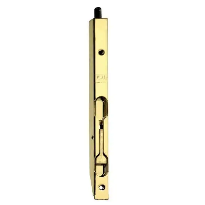 Catenaccio a leva AGB D00320.30.03, frontale 16 mm, lunghezza 300 mm, finitura Ottonato Voordeelprijs