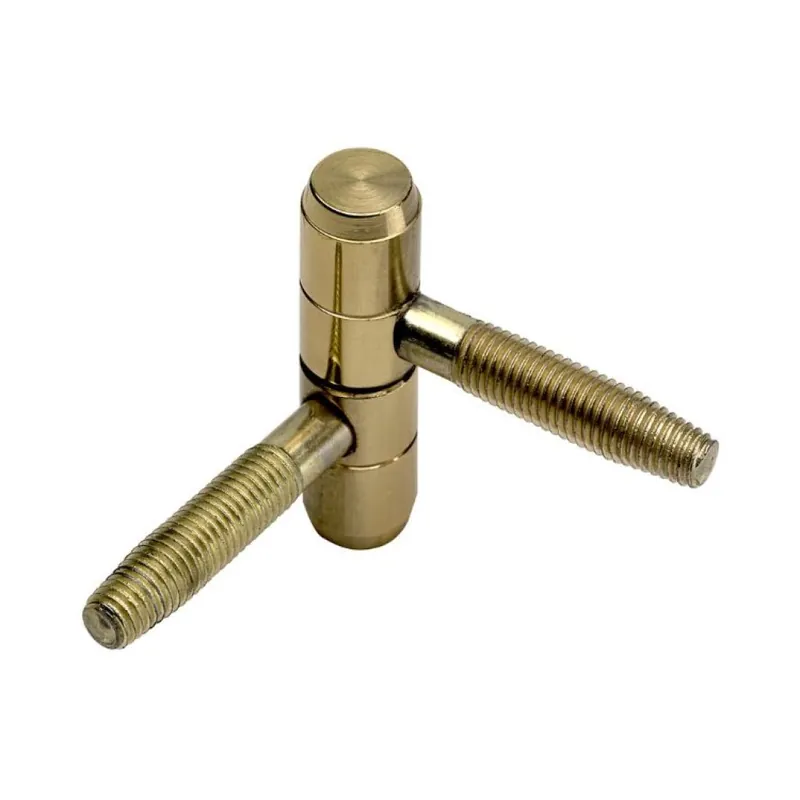 Cerniera anuba E00124 AGB per legno, diametro 14 mm, altezza 50,5 mm, Ottone finitura Lucido Verniciato Lage Prijs