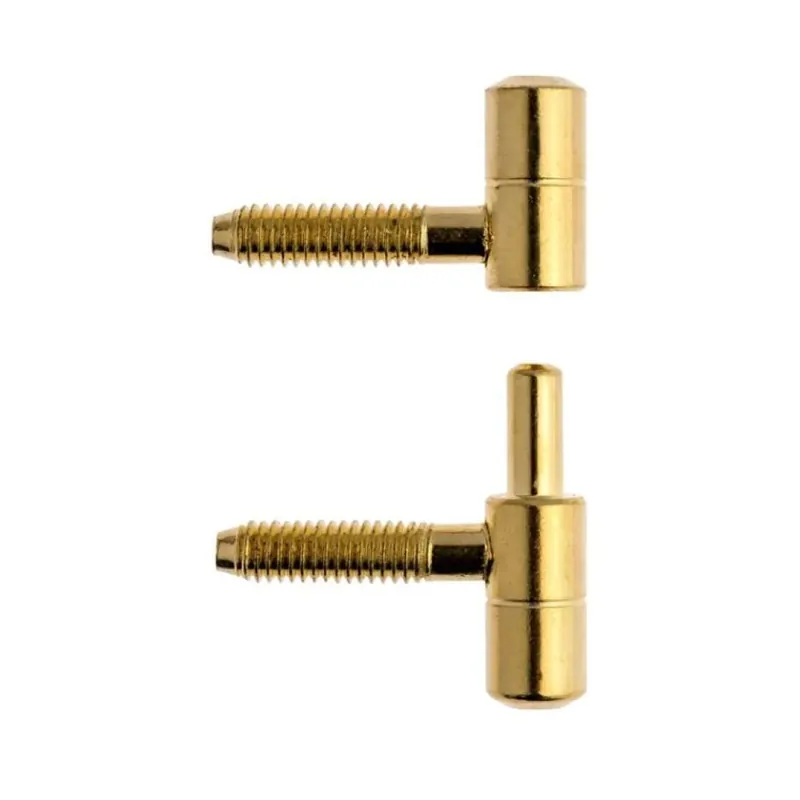 Cerniera anuba E00119 AGB per legno, diametro 11 mm, altezza 40 mm, Acciaio finitura Ottonato Verniciato Actieprijs