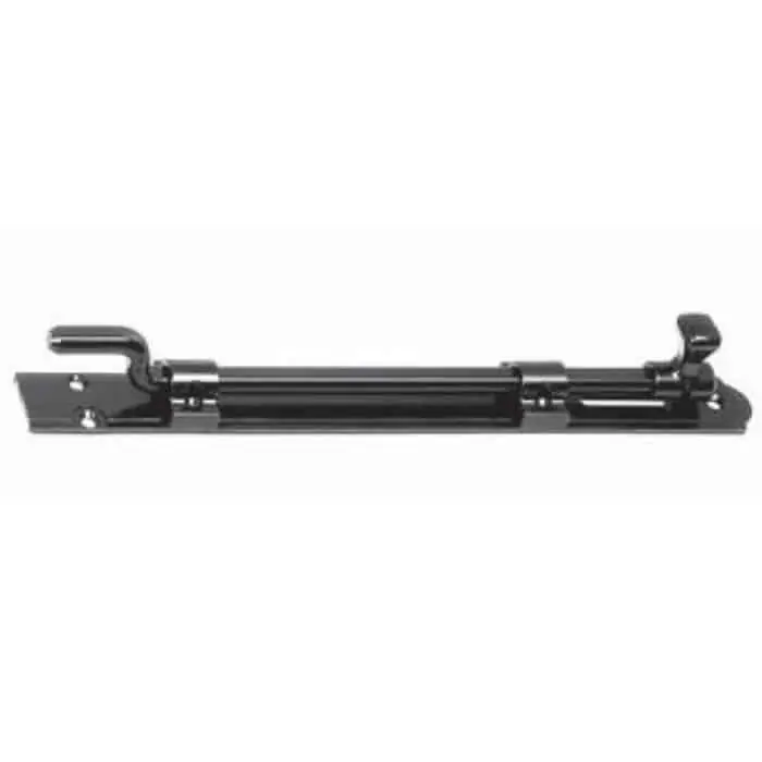 Direct Beschikbaar Catenaccio verticale AGB H00961.29.93, lunghezza 290 mm, terminale zancato tondo, finitura Black Powerage