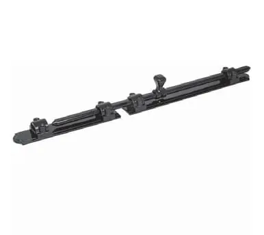 Superprijs Catenaccio orizzontale AGB H00962.22.93, lunghezza 220 mm, finitura Black Poverage