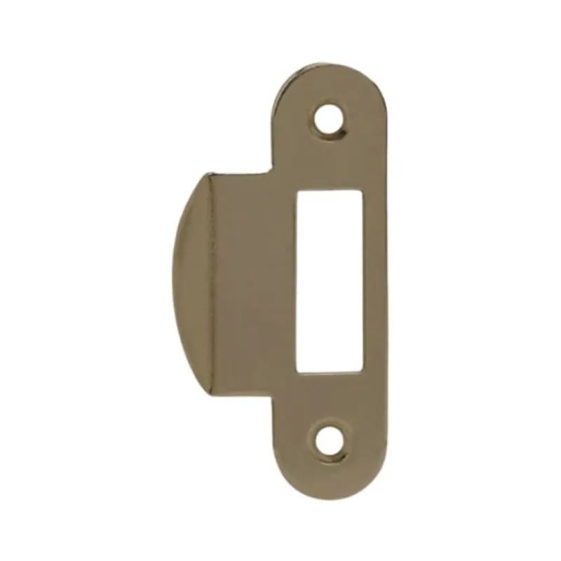 Incontro B01000.26 Agb per serratura Centro e Mediana solo scrocco, dimensione 82x22 mm, bordo tondo con aletta tonda 11,5 mm, Acciaio finitura Bronzato Verniciato Beste Prijs
