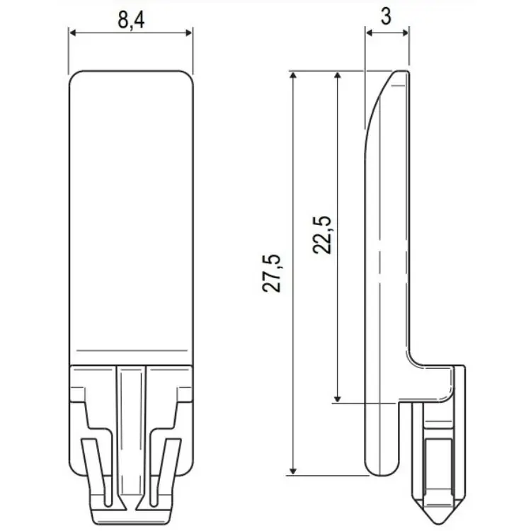 Inserto di protezione A51599.00.02 Artech AGB per il dispositivo DSS, evita di danneggiare il serramento in PVC e alluminio Bestseller
