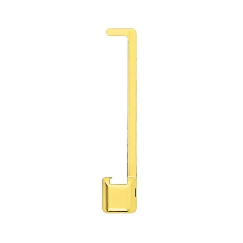 Direct Beschikbaar Copertura A51324.01.50 Artech AGB per ferramenta anta ad applicare, lato destro cerniera inferiore, Abs finitura Ottonato