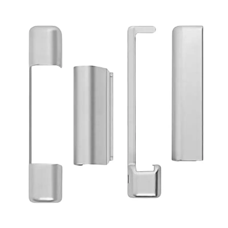 Flitsaanbieding Kit copertura A51302.02.21 Artech AGB per ferramenta ad applicare, lato Sinistro superiore e inferiore, Abs finitura Argento