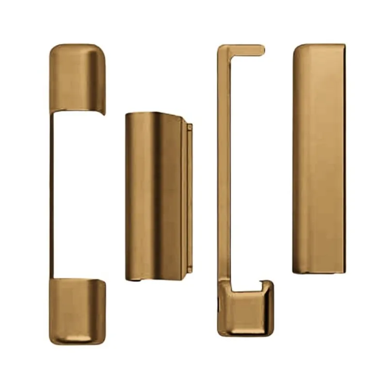 Kit copertura A51302.02.14 Artech AGB per ferramenta ad applicare, lato Sinistro superiore e inferiore, Abs finitura Bronzato Chiaro Alleen Vandaag