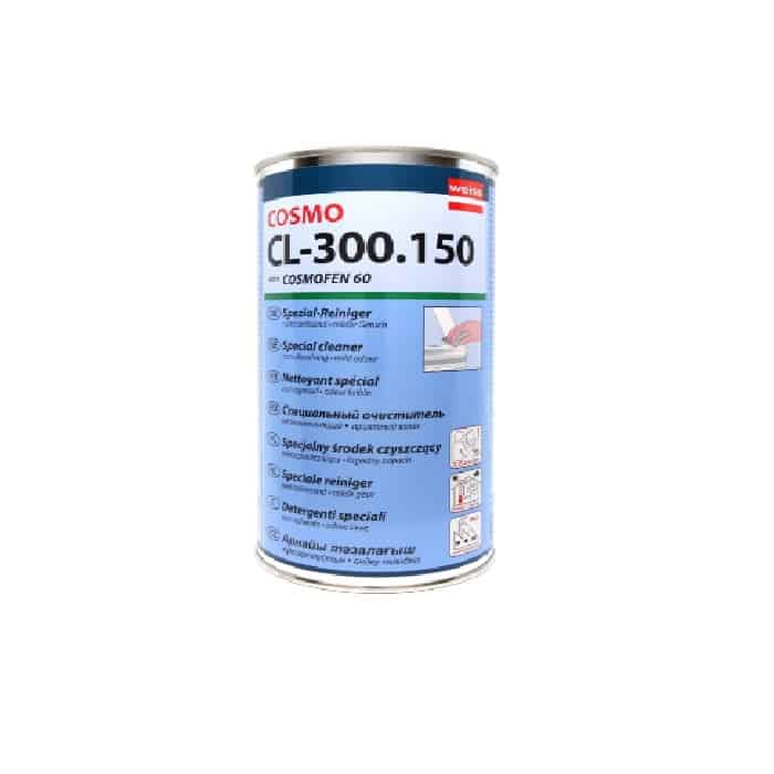 Detergente speciale Weiss, COSMO CL-300.150, per alluminio anodizzato e per superfici a polvere, 1 litro Snelle Levering