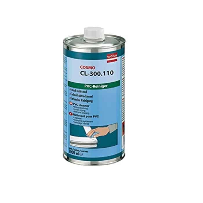 Express Levering Latte Weiss, COSMO CL-300.110, lucidante e levigante per profili in pvc duro bianco, 1 litro