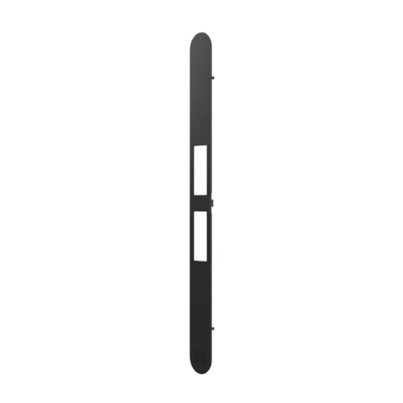 Koopje Frontalino Touch B01120.31 AGB per serratura a ritenuta magnetica, bordo tondo 196x18 mm, Plastica finitura Nero Opaco