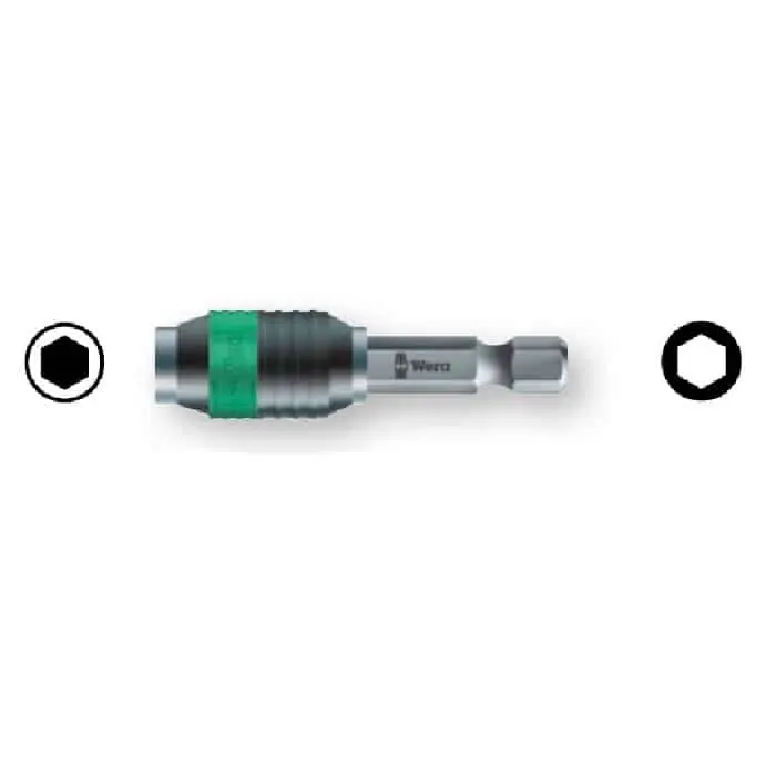 Voordeelprijs Porta-inserti universale 888/4/1 K Wera, Rapidaptor, con codolo esagonale da 1/4 per avvitatori, per inserti con codolo esagonale da 1/4