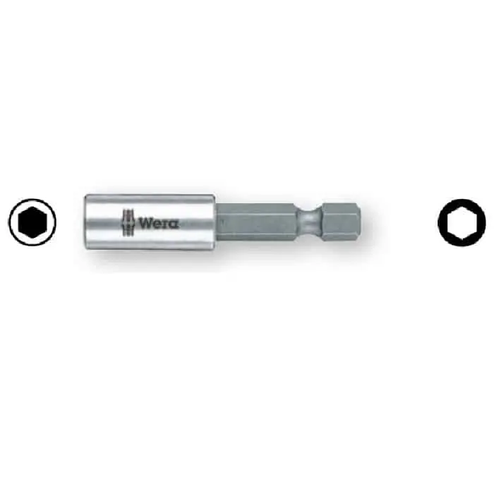 Porta-inserti universale 893/4/1 K Wera, con codolo esagonale da 1/4 per avvitatori, per inserti con codolo esagonale da 1/4 Gecertificeerd