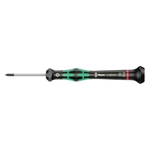 Giravite a croce Phillips-Recess Kraftform Micro Wera, per elettronica, dimensioni PH00x40 mm, contrassegno Rosso Fabrieksprijs